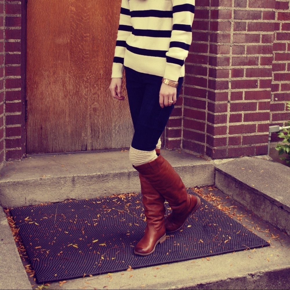 Brown Leather Boots